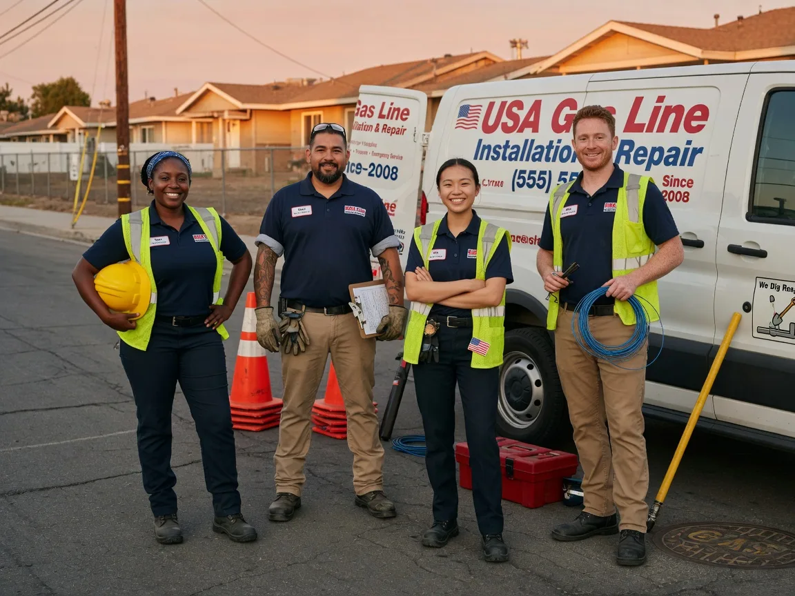 Gas Line Installation company in Cora, WY